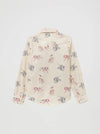 WRANGLER GIRLS COWBOY HORSE PRINT SNAP SHIRT