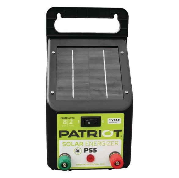PATRIOT SOLARGUARD PS5 FENCER CHARGER