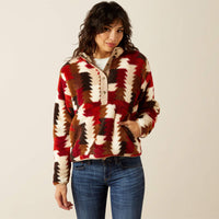 ARIAT WOMENS BERBER SNAP FRONT SWEATSHIRT