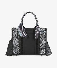 Wrangler Western Desert Paisley Tote Bag