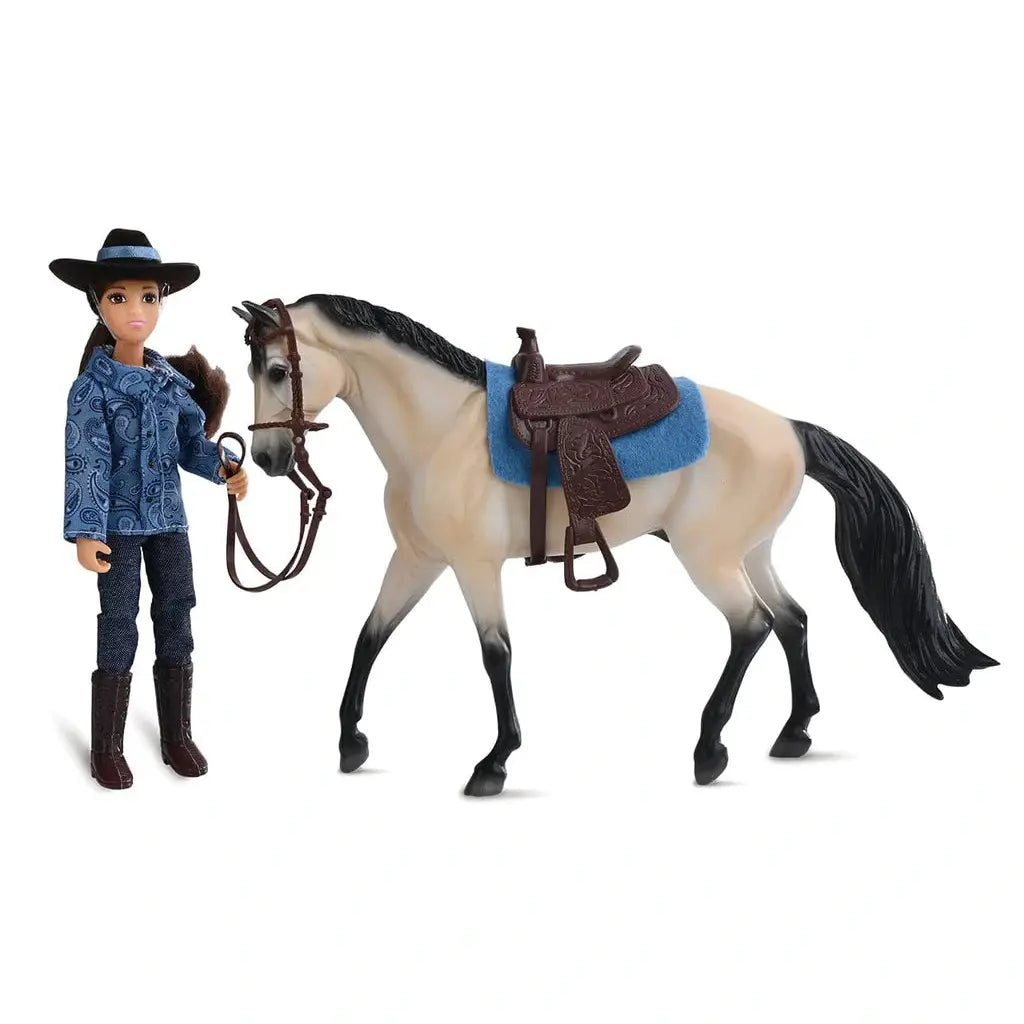 BREYER WESTERN HORSE & RIDER