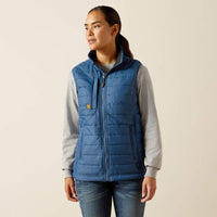 ARIAT WOMENS REBAR CORDURA RIPSTOP LIGHTWEIGHT INSULATED VEST