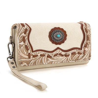 TRINITY RANCH CONCHO COLLECTION WALLET