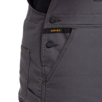 ARIAT MENS REBAR DURACANVAS STRETCH INSULATED BIB