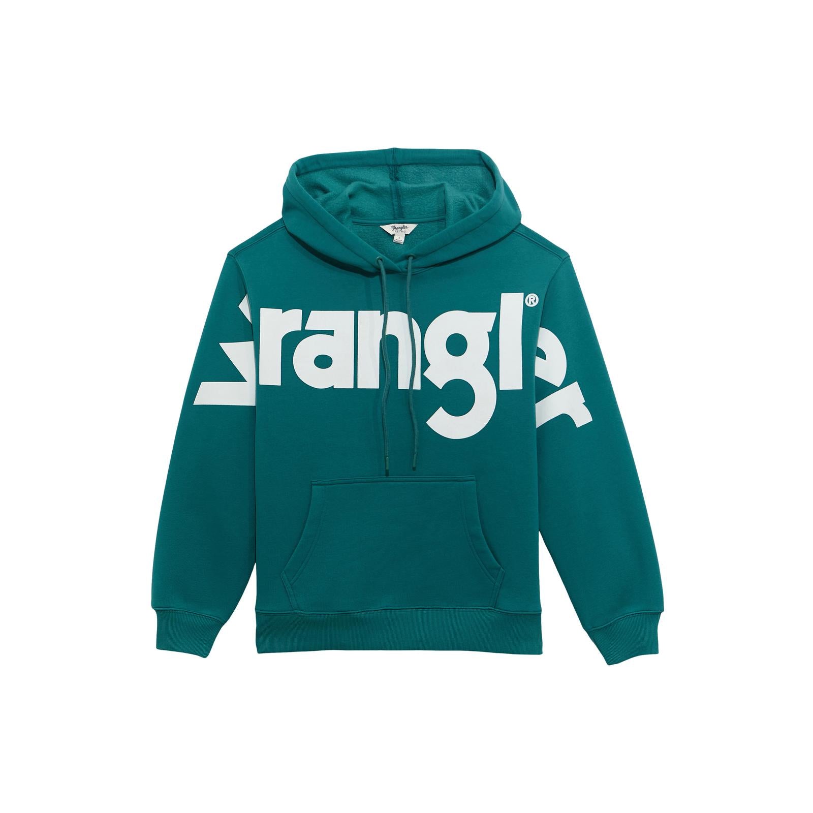 2026 - WRANGLER WOMENS BOLD LOGO HOODIE - TEAL