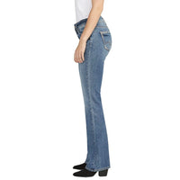 SILVER WOMENS SUKI CURVY FIT BOOTCUT