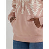 WRANGLER WOMENS SOUTHWEST KABEL HOODIE - GEO PINK