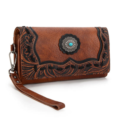 TRINITY RANCH CONCHO COLLECTION WALLET