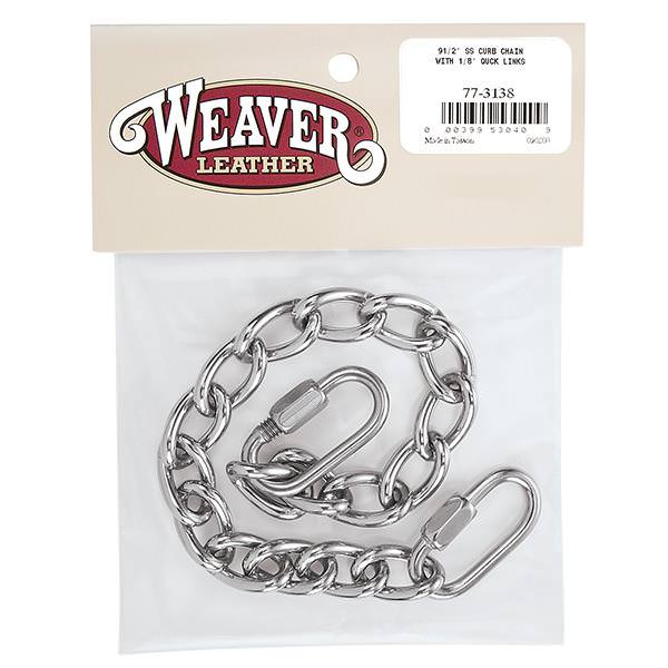 WEAVER CURB CHAIN WITH LINKS