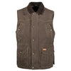 OUTBACK MENS CATTLEMAN VEST - BROWN