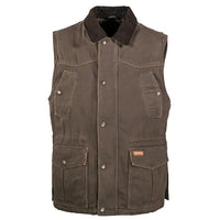 OUTBACK MENS CATTLEMAN VEST - BROWN