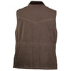 OUTBACK MENS CATTLEMAN VEST - BROWN