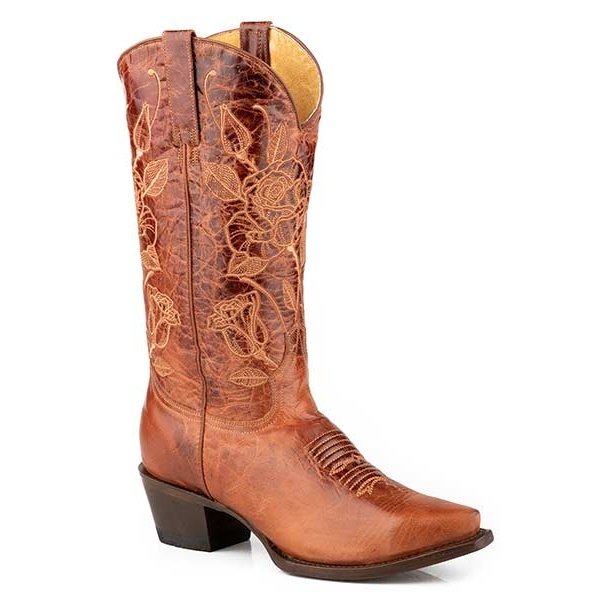 ROPER WOMENS SNIP TOE WESTERN BOOT