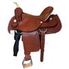 DAKOTA 350 PLEASURE TRAIL SADDLE 16" - CHESTNUT