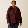 ARIAT WOMENS REBAR DURCANVAS INSULATED JACKET - FUDGE