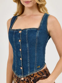 WRANGLER X LAINEY WILSON PONY UP BUSTIER TOP