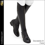 Donatello III Field Tall Boot Black - Tredstep Ireland - North America