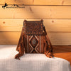 MONTANA WEST TOOLED EMBROIDERED PHONE CROSSBODY BAG