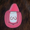 AWST EARRING IN A COWBOY SHAPED GIFT BOX