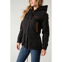 KIMES RANCH WOMENS AWA JACKET - BLACK