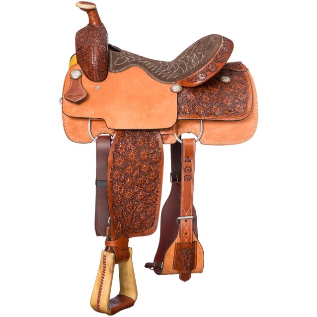 SILVER ROYAL HOLBROOK ROPING SADDLE 12"