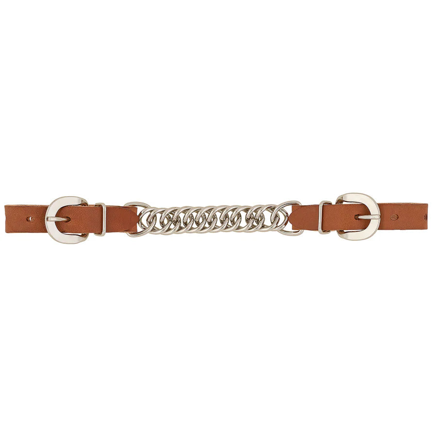 WEAVER LEATHER 4 1/2" SINGLE FLAT LINK CHAIN CURB STRAP