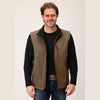 ROPER MENS SOFT SHELL VEST - MOCHA