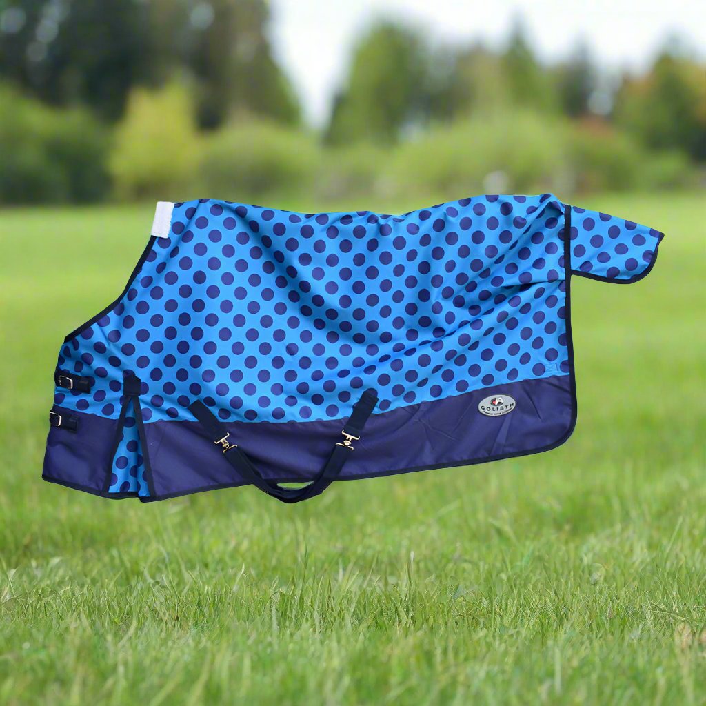 GOLIATH 1200D MINI RAIN SHEET - Blue Poka Dots