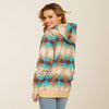 ARIAT WOMENS LUNAS HOODIE - SOUTHWESTERN PRINT