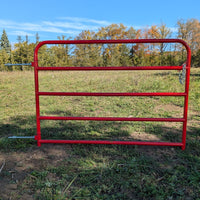 6 ' Border Gates Red 5-Bar