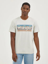 WRANGLER MENS SOUTHWESTERN LOGO GRAPHIC TEE