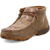 TWISTED X WOMENS CHUKKA DRIVING MOC - BOMBER/BRONZE