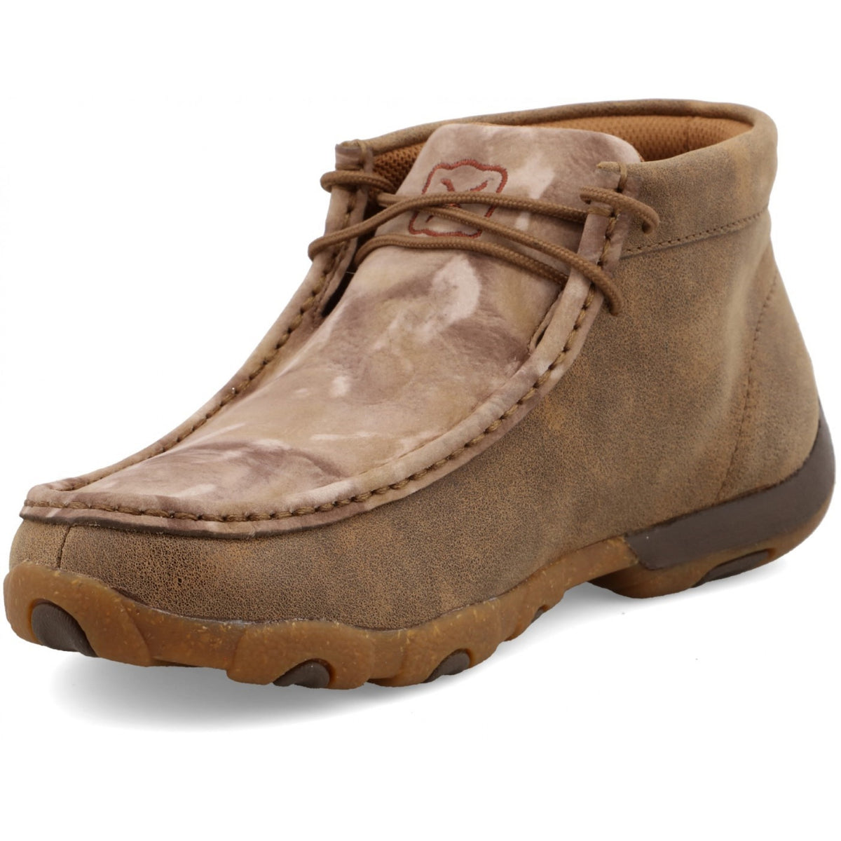 TWISTED X WOMENS CHUKKA DRIVING MOC - BOMBER/BRONZE