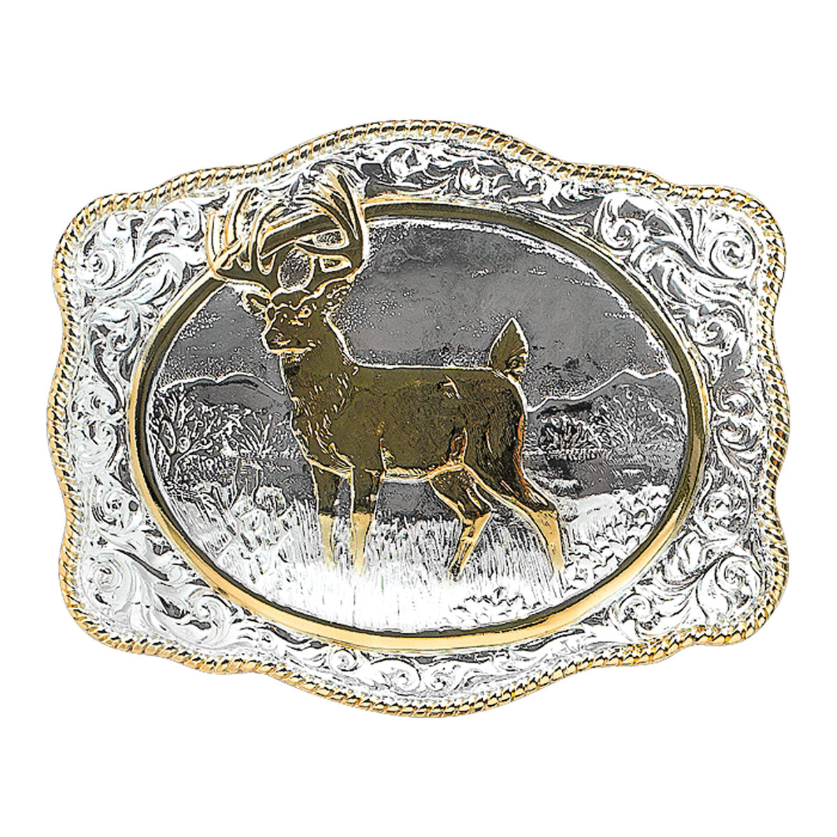Crumrine Vintage Buck Buckle