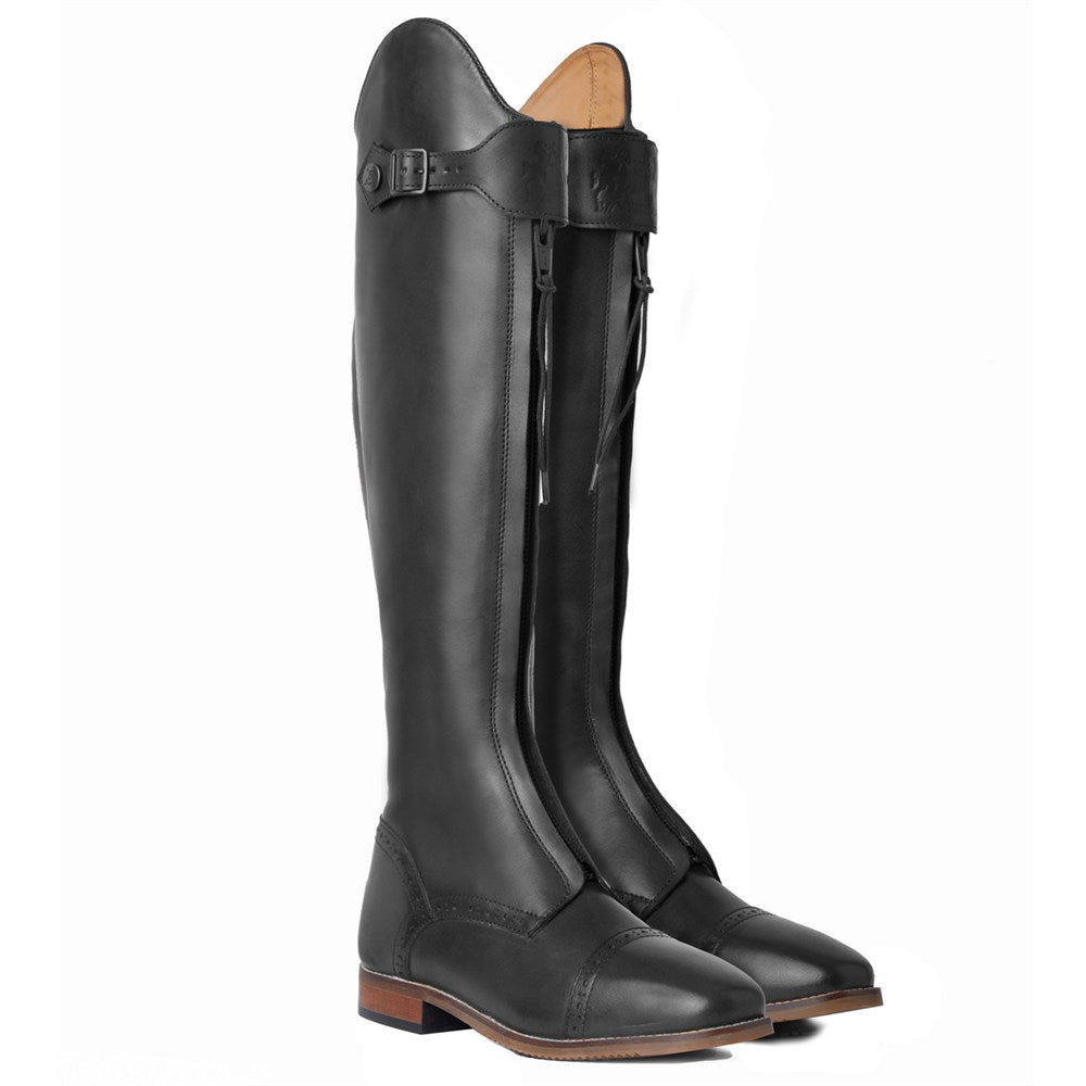 B VERTIGO CANOPUS FRONT ZIP TALL BOOTS