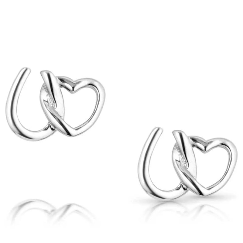 MONTANA SILVERSMITHS LUCK & LOVE EARRINGS