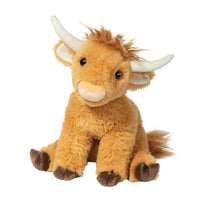 DOUGLAS TOYS MINI SCOTTIE SOFT HIGHLAND COW
