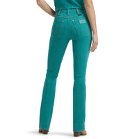 2026 - WRANGLER WOMENS X LAINEY WILSON BOOT HUGGER JEAN - TURQUOISE
