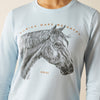 ARIAT GIRLS HAPPY TEE SHIRT - SKYWAY