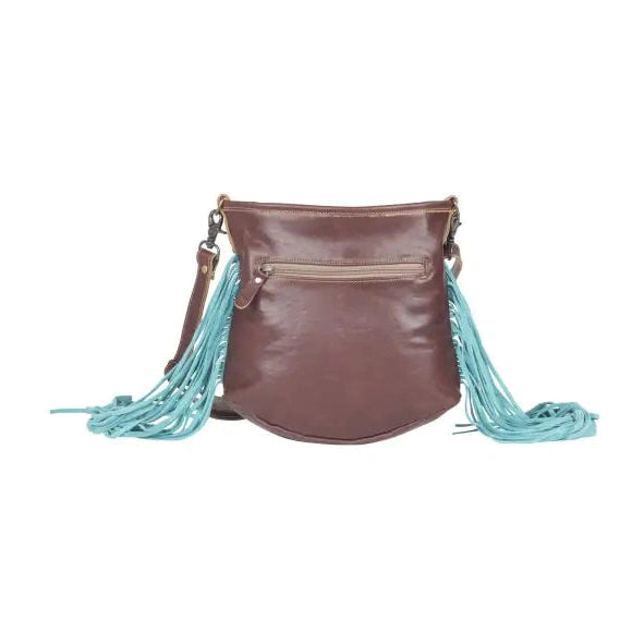 MYRA QUERENCIA HAND TOOLED BAG