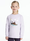 LEMIEUX MINI POPPY LONG SLEEVE TOP - LILAC