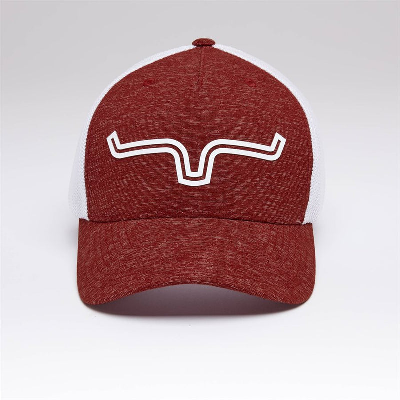 KIMES RANCH BALL CAP - LV COOLMAX - DARK RED
