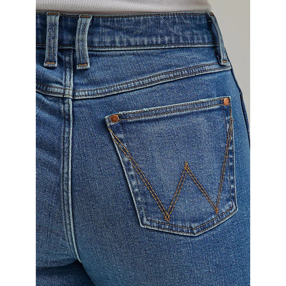 WRANGLER WOMENS RETRO BAILEY HIGH RISE BOOTCUT JEAN - EMBER