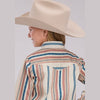 ROPER GIRLS SOUTHWEST VERTICAL STRIPE SNAP SHIRT