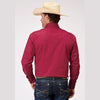 ROPER MENS RED SNAP WESTERN SHIRT