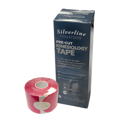 Bande de kinésiologie prédécoupée Silverline 