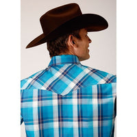 ROPER MENS BLUE MOON WESTERN SHIRT