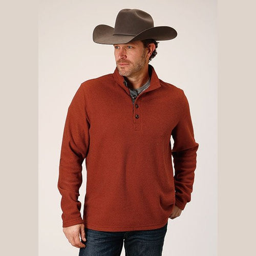 STETSON MENS SWEATER KNIT PULLOVER