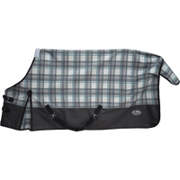 GOLIATH MINI/PONY 1200D RAIN SHEET - (sizes 36" up to 66") GREY/GREEN PLAID