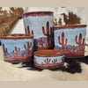 ARIZONA RUSTIC SOUTHWEST DESERT CACTUS GIFT SET - CLEARANCE